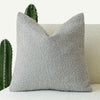 Soft Boucle Throw Pillow Cover