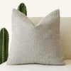 Soft Boucle Throw Pillow Cover