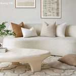 Soft Boucle Throw Pillow Cover